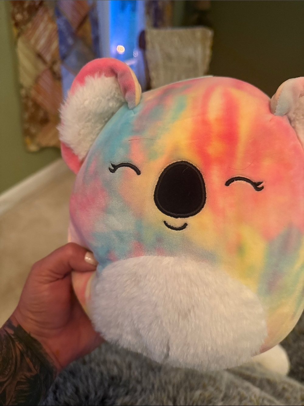 Squishmallows Pastel Tie-Dye Koala Kayta